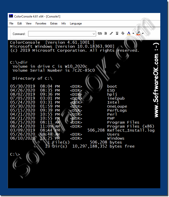 Free alternative command prompt for Windows 10!
