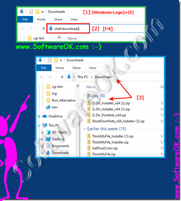 The downloads location on all Windows OS Desktop and Server!