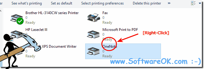 Disable printers under Windows!