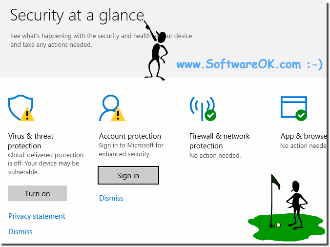 Where Is Security At Glance In Windows 10 11 Defender Account Protection 9785