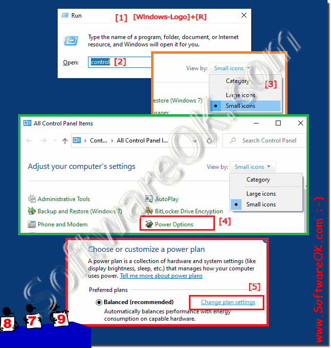 Power options changes on Windows 10!