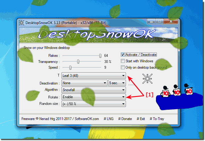 DesktopSnowOK 6.24 download