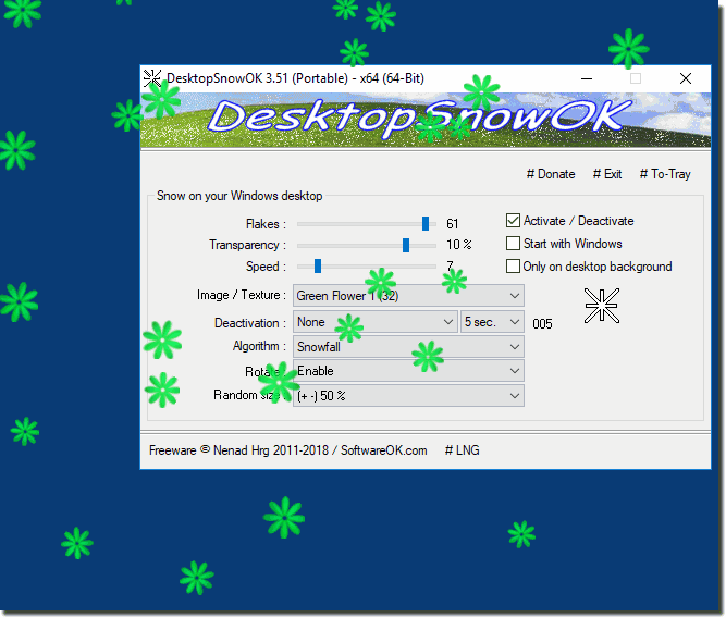for windows download DesktopSnowOK 6.24