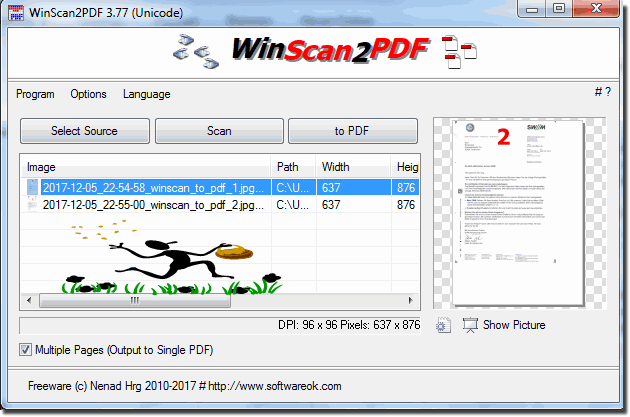 Preview the PDF output file!