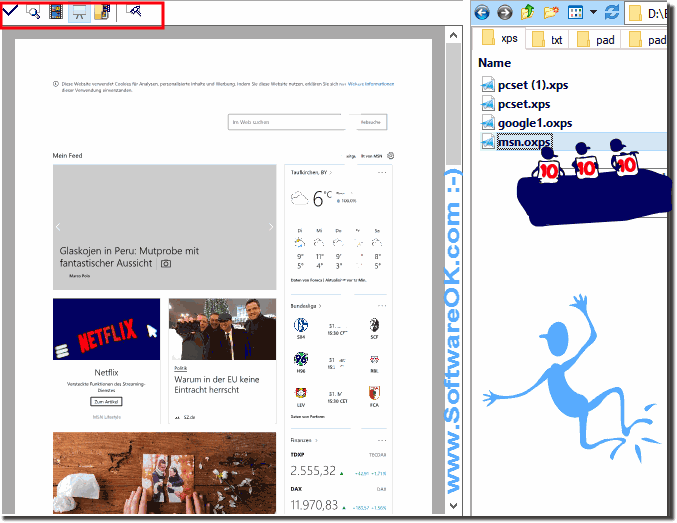  MS Explorer preview window in Q-Dir!