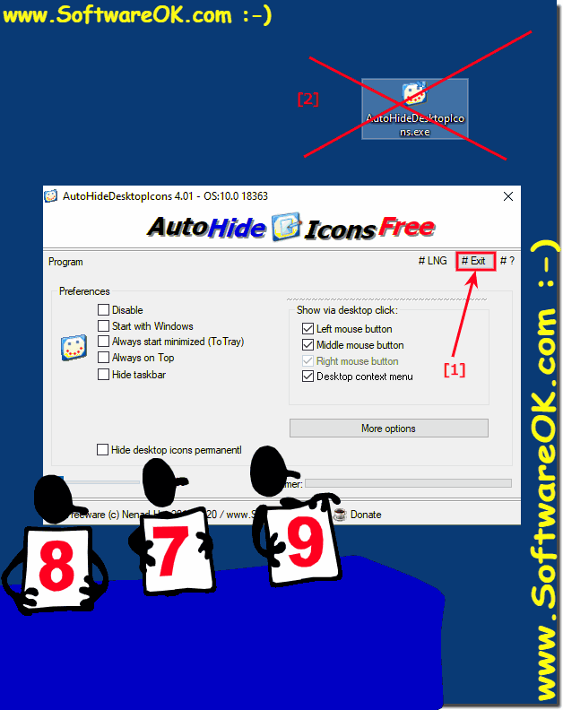 download the new for windows AutoHideDesktopIcons 6.06