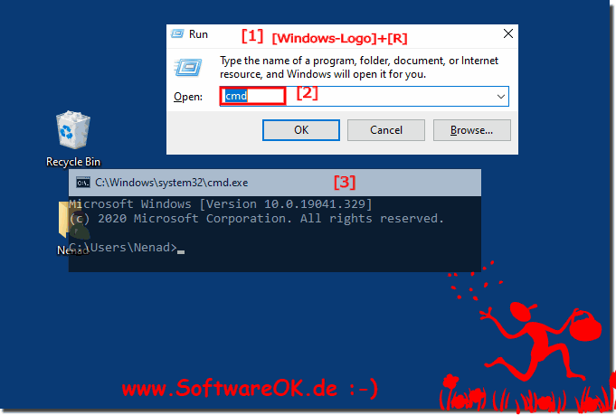 Command Prompt Start CMD.EXE under Windows! 