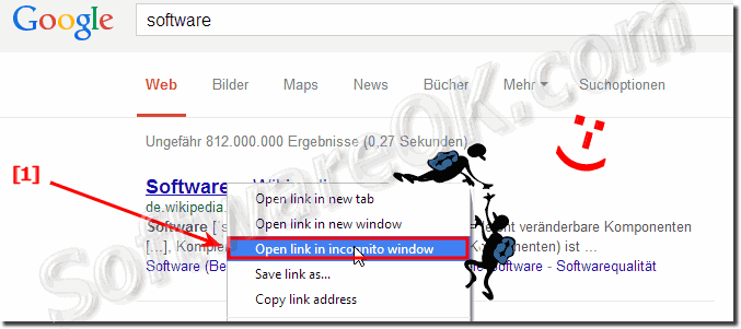 Incognito e.g. Private browsing in Chrome on Window!