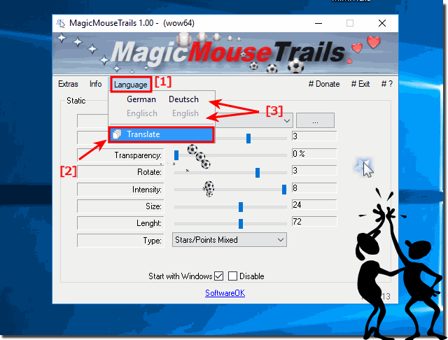 Translate Magic-Mouse-Trails in my language!