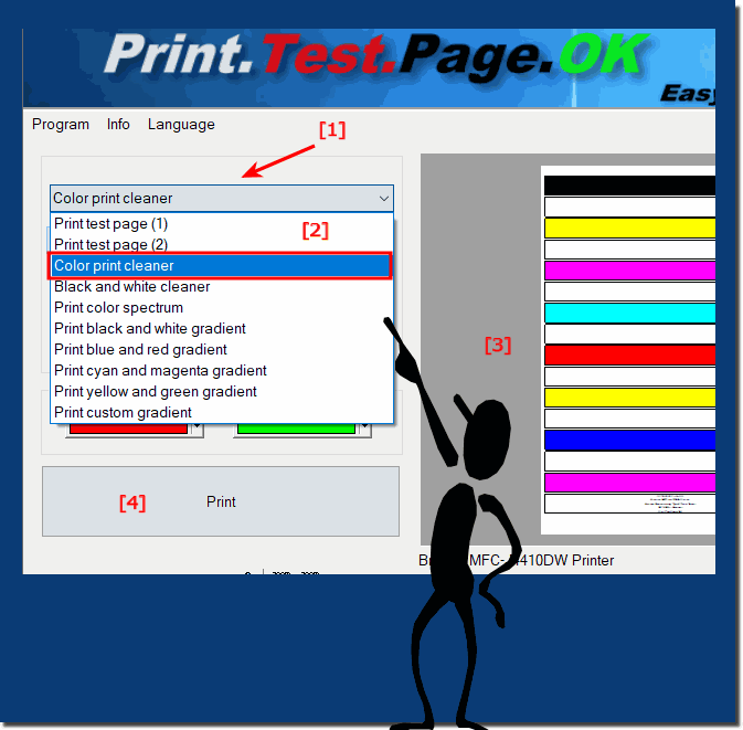 How does this tool improve print quality on the printer?