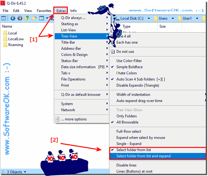 Disable Auto-Expand of Folders in Tree-View!