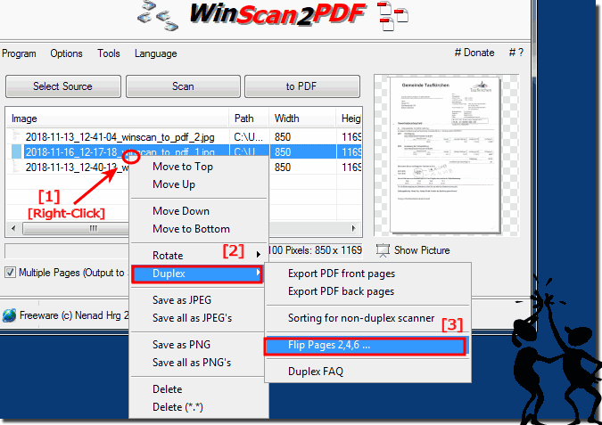how to rotate pdf in windows 10