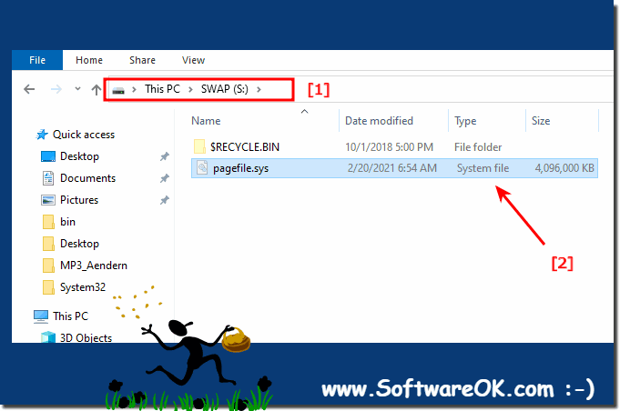 A Correct an clean paging file on separate Partition!