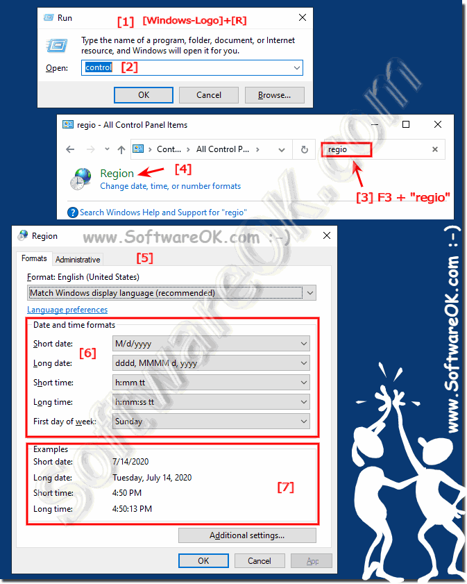 Find the Language and Region settings on Windows 10!