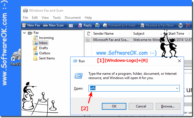 Windows 10 fax and scan software!