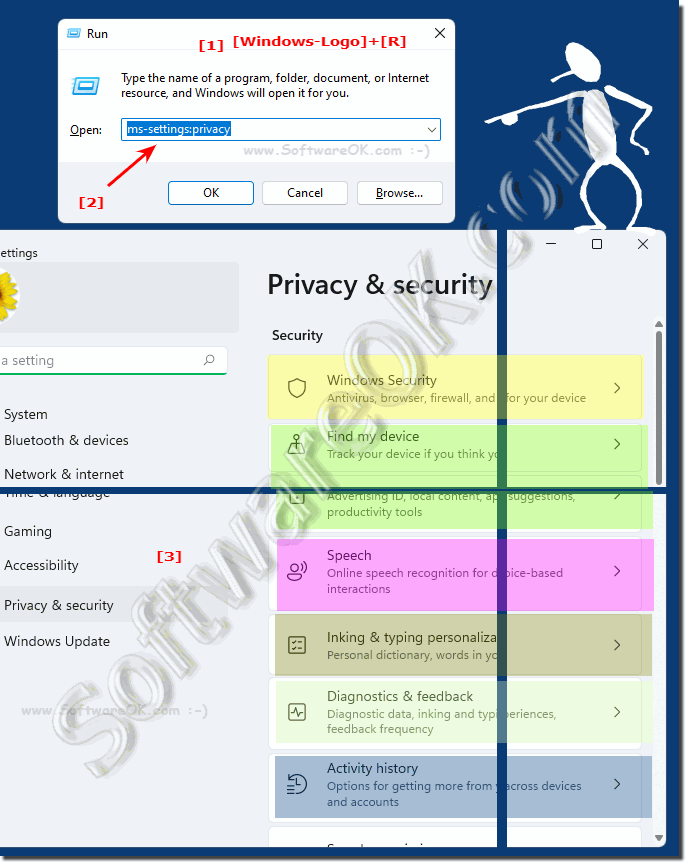 Adjust Privacy and Security on Windows 11!