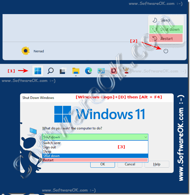Quick start advantage in Windows 11 not when restarting via Restart!
