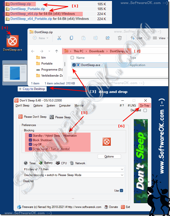 The Windows 11 PC should never go into standby or Turn off!