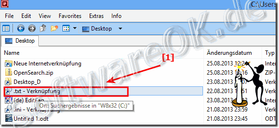 Invoke the Windows 7, 8, 8.1 Explorer search shortcut in Q-Dir!