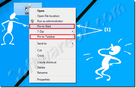 Fax and Scan on the Task-Bar or Windows-Start in 8.1!
