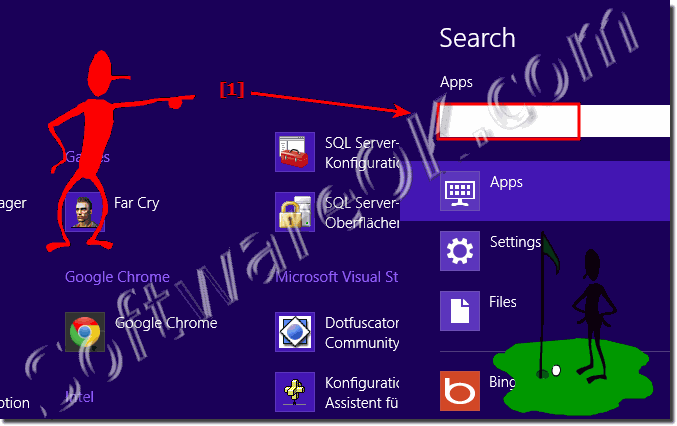 Find and start programs in Windows 8!