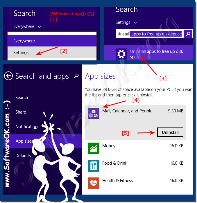 Uninstall APPs from Windows 8 and 8.1!