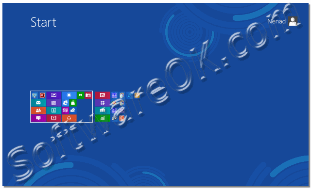 Windows-8 and Semantic Zoom in Start Menu eg Start Screen Zoom-OUT!