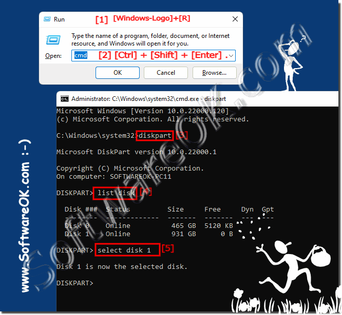 Securely delete data via command prompt on MS Windows OS!