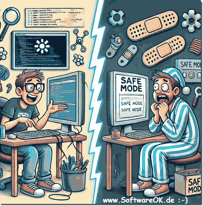 Difference between developer mode and safe mode?