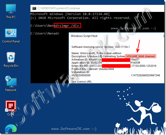 Windows 10 Volume product key license!