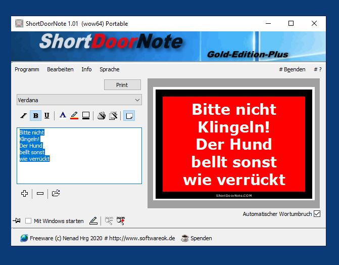 Windows 8 ShortDoorNote full