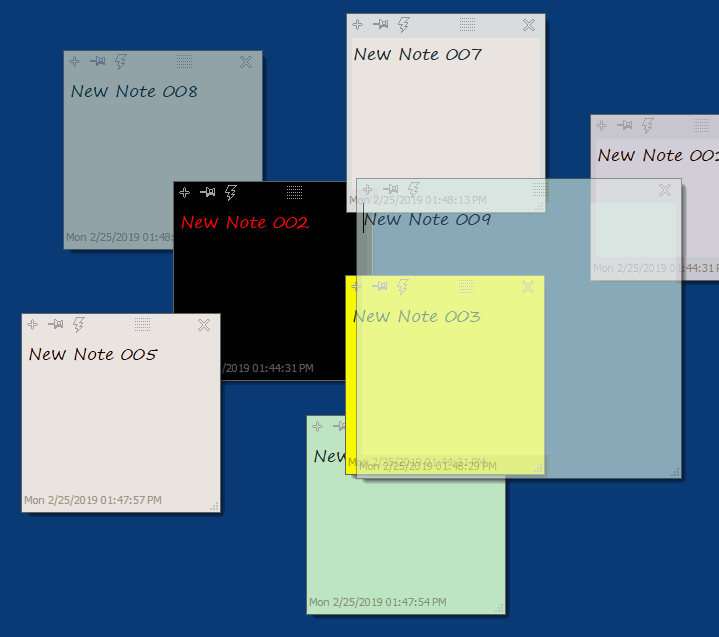 color note for desktop
