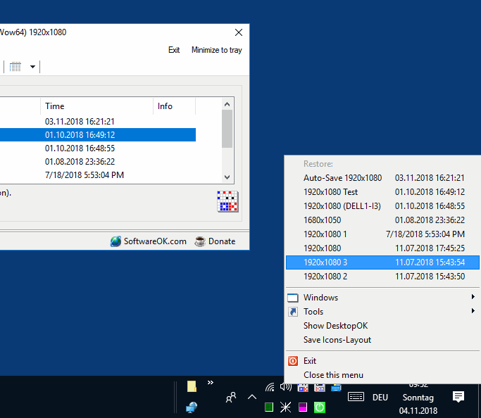 DesktopOK x64 10.88 download the new for windows