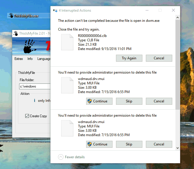 ThisIsMyFile 4.21 instal