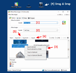 Helps to extract photos from Office Documents