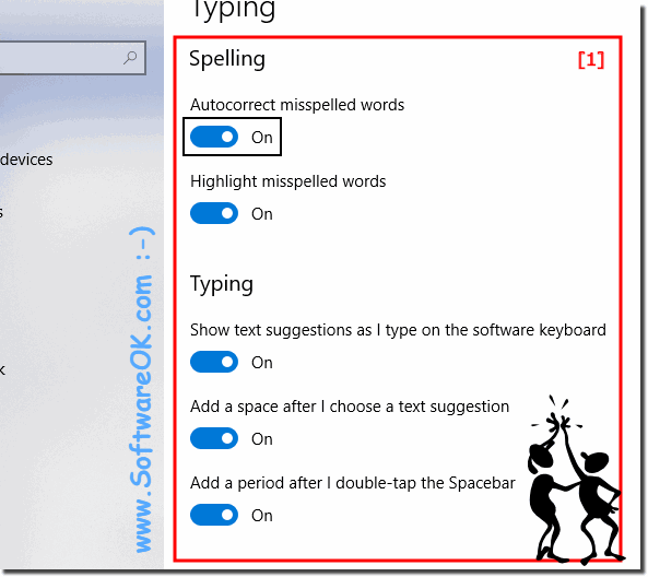 autocorrect for windows 10