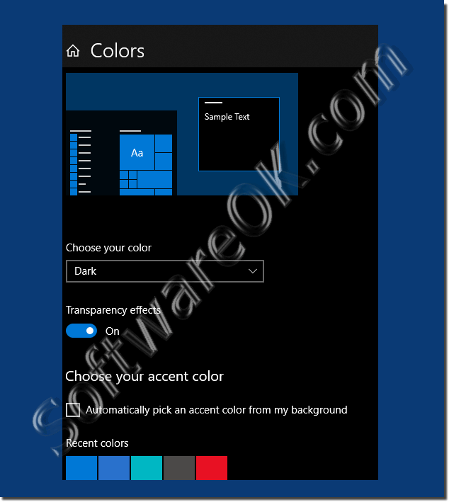 The Dark Theme for Windows 10!