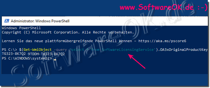 Find the Windows 10 product key using PowerShell!