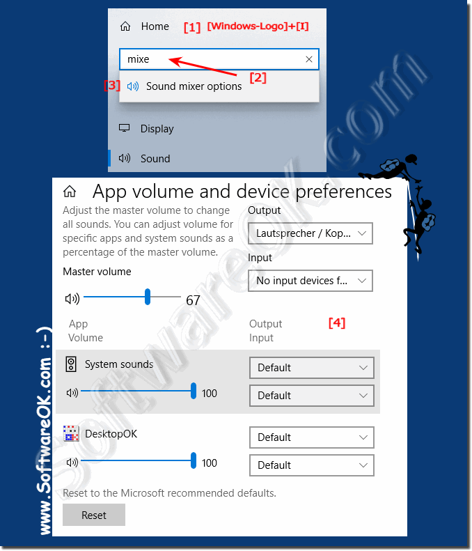 Advanced sound settings in Windows!