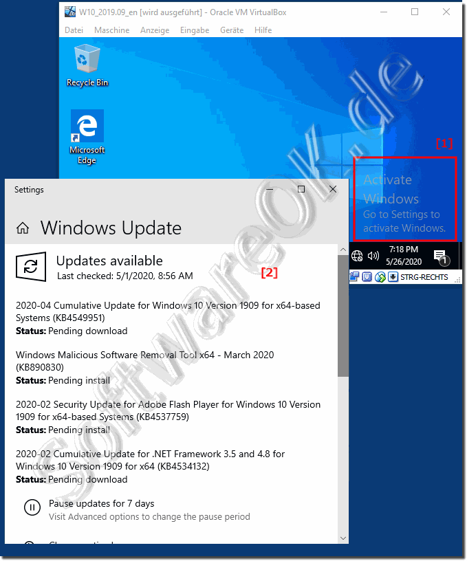 Does Windows 10 get Windows updates if it's not activated?