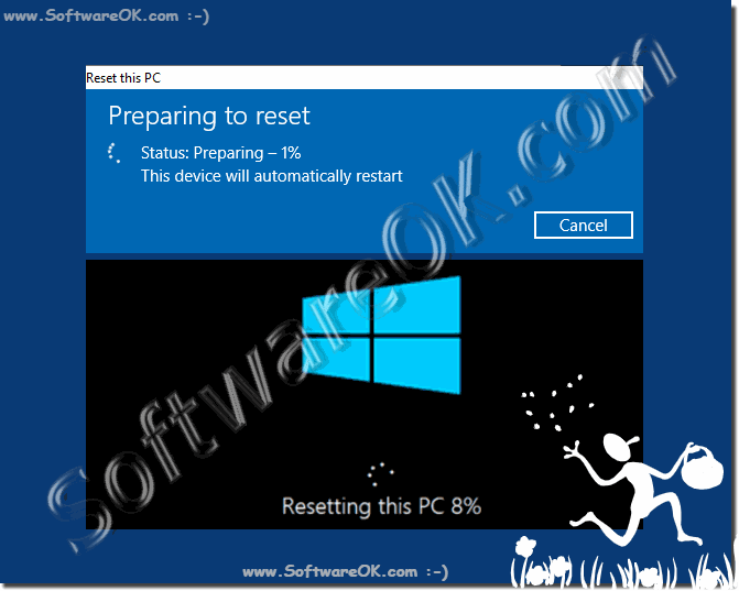 Easy Reset to default factory installation of Windows 11!