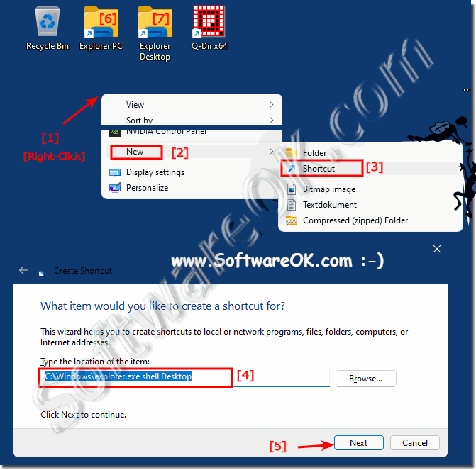 Create Old File Explorer Windows 11 Desktop Shortcut!