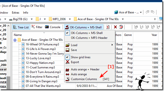 File-Explorer Mode in DirPrintOK!