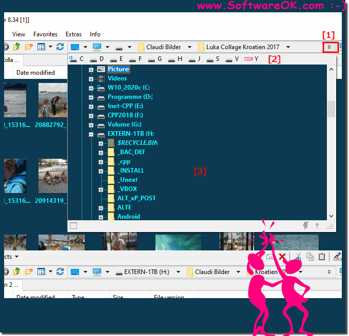 Explorer address bar Plus under all Windows operating systems!