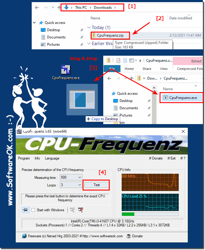 CpuFrequenz 4.21 free instals