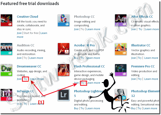 Download Free trial versions from Adobe.com!
