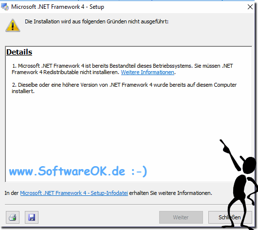 Windows NET Framework on Windows 10!