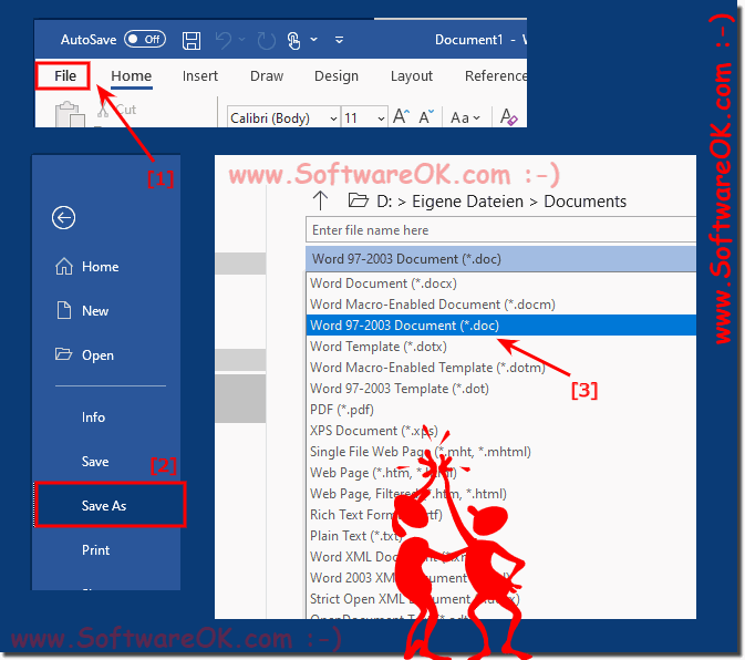 Problems opening docx documents with old MS Office Word!
