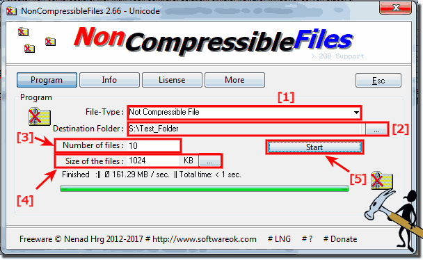 NonCompressibleFiles 4.66 free download