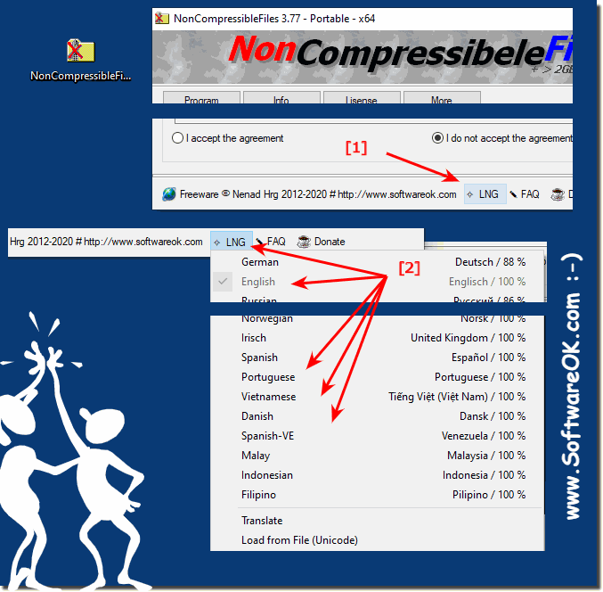 download the new NonCompressibleFiles 4.66